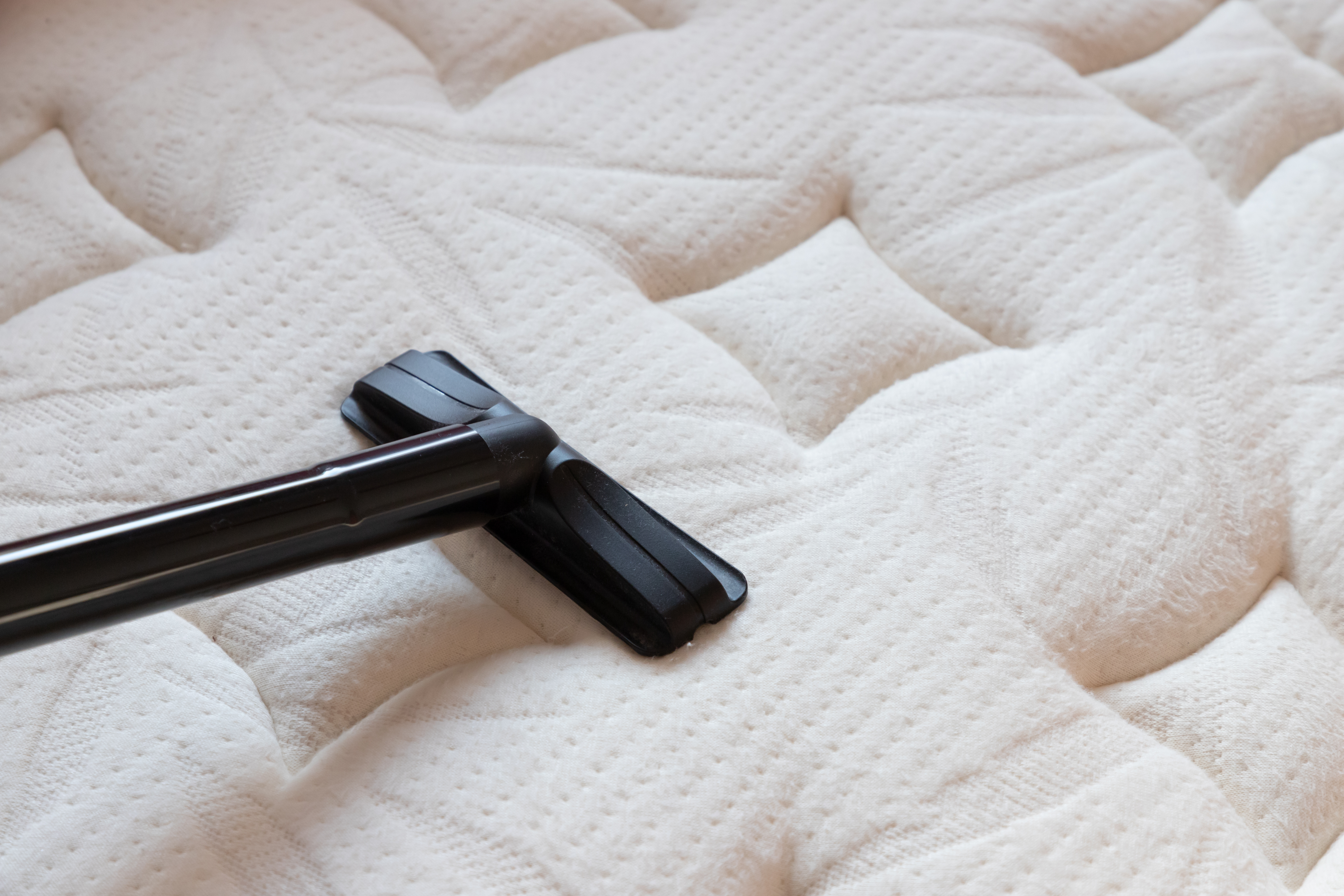 Nettoyer le matelas avec méthode. © Rattanachat, Adobe Stock